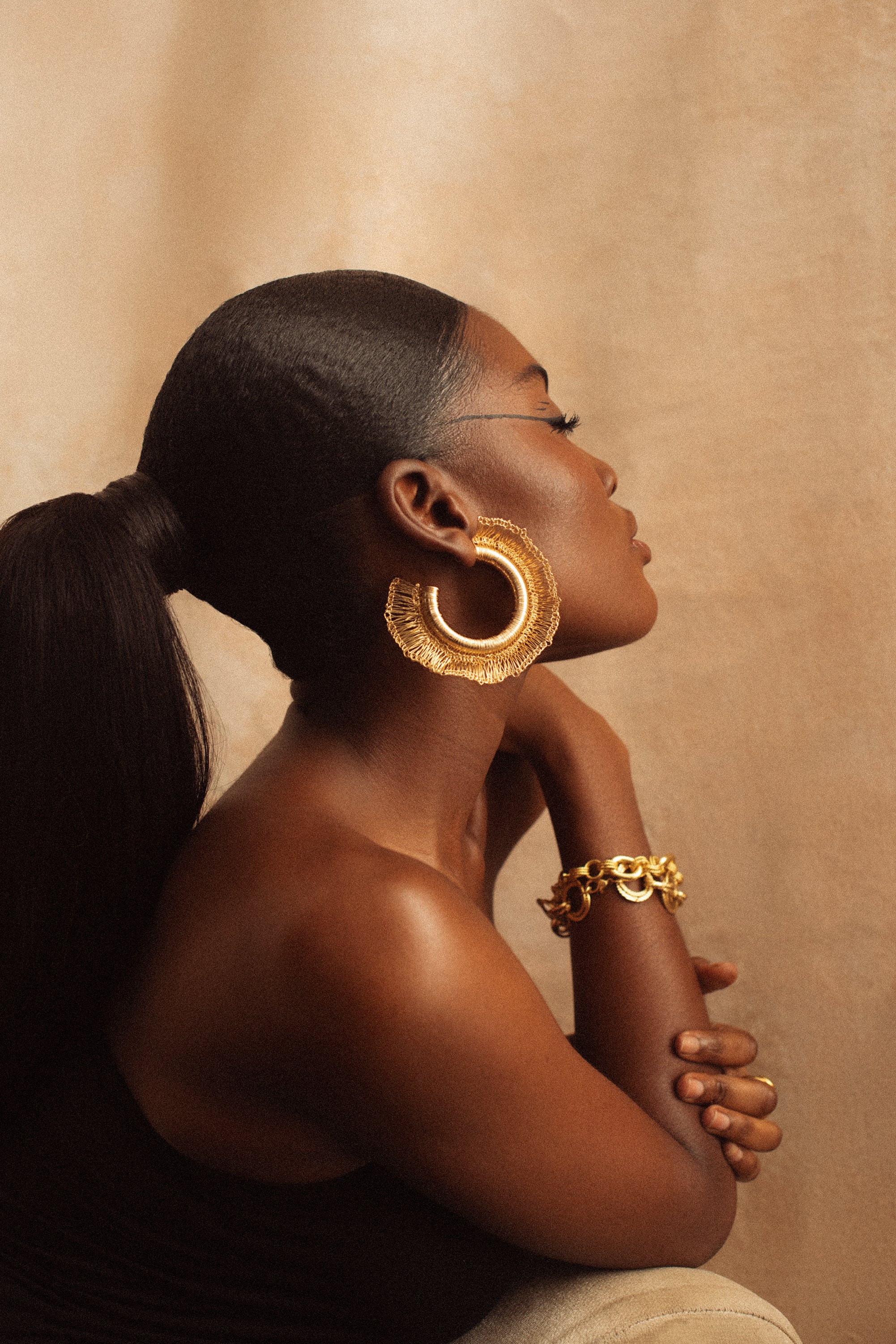 Kamala Earrings - Gold